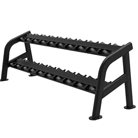 TKO 2 Tier 10 Pair Dumbbell Rack
