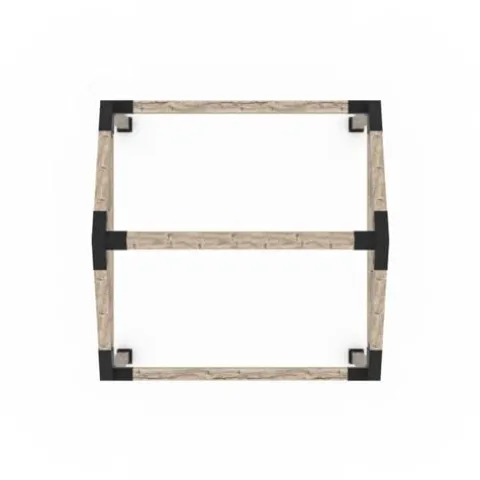 TOJAGRID Pergola Kit for 6×6 Wood Posts