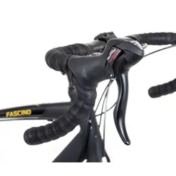 Tommaso Fascino Sport Performance Aluminum Road Bike Black/Yellow