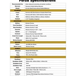 Tommaso Forza Shimano Tourney Hybrid Disc Brake Fitness Bike Orange – Extra Large