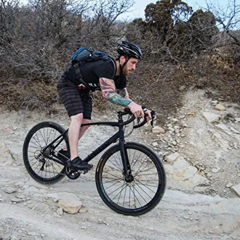 Tommaso Illimitate Sport Performance Aluminum Gravel Bike Matte Black