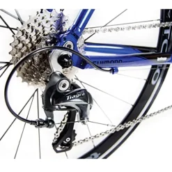 Tommaso Monza Performance Aluminum Road Bike Shimano Tiagra 24 Speeds Blue XL 60cm
