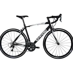 Tommaso Monza Sport Bike Performance Aluminum Road Bike Carbon Shimano Tiagra 24 Speeds Road Bicycle Matte Black