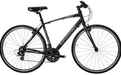 Tommaso Sorrento Shimano Tourney Hybrid Fitness Bike Black/Grey – Extra Large