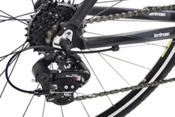 Tommaso Sorrento Shimano Tourney Hybrid Fitness Bike Black/Grey – Extra Large