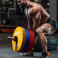 ToughFit Olympic Bumper Plates 370LB Set