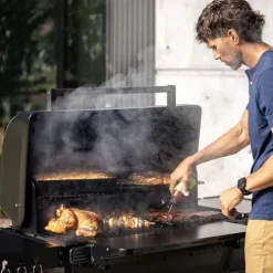 Traeger Woodridge Pro Electric Wood Pellet Grill and Smoker Black