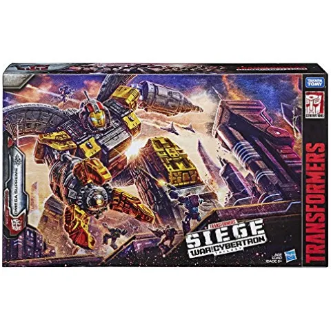 Transformers War for Cybertron Omega Supreme Action Figure Red/White