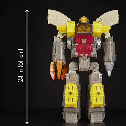 Transformers War for Cybertron Omega Supreme Action Figure Red/White