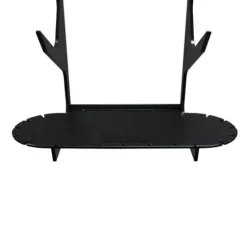 TRAPSKI Golf Bag Wall Rack Storage Organizer Black