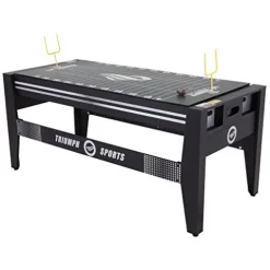 Triumph Sports 72″ 4 in 1 Multi-Game Swivel Table Black