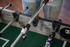 Triumph Sports 56″ Medford Foosball Table Grey Wood Laminate