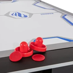 Triumph Sports 3-in-1 7′ Rotating Swivel Multigame Table Black