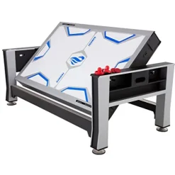 Triumph Sports 3-in-1 7′ Rotating Swivel Multigame Table Black
