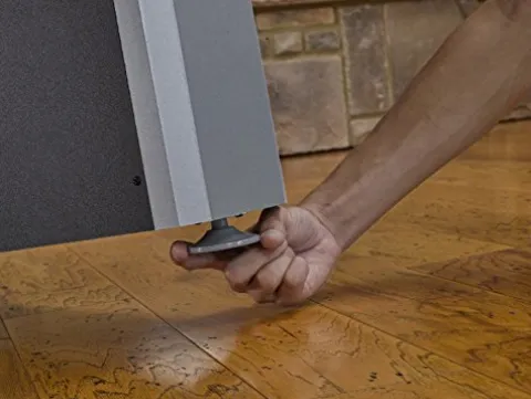 Triumph Sports USA Lumen-X Lazer 6’ Interactive Air Hockey Table Blue-Black