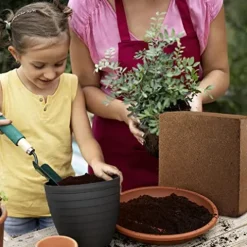 UBICON Organic Coco Coir Block – 11 lb Garden Soil for Indoor & Outdoor Use