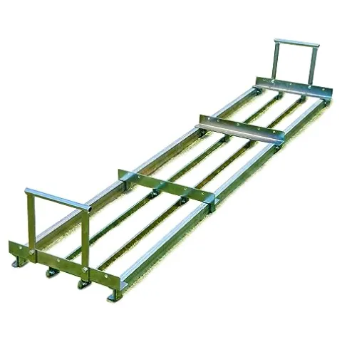 Underhill 72 Inch Lawn Spreader Metal Stainless Steel Steel