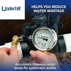 Underhill AuditMaster Commercial Sprinkler Performance Auditing Testing Kit Black