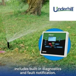 Underhill Novo Automatic Irrigation System 2-Wire Converter Decoder Adapter Controller Control Station Box Black