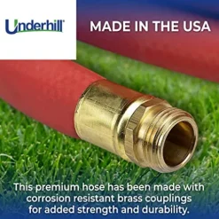 Underhill UltraMax Commercial Garden Water Hose Heavy-Duty 1 Inch x 125 ft Green