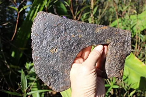 Unknown Huge Iron Cutting Axe #12 Medieval Viking Design