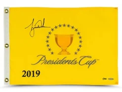 Upper Deck Tiger Woods 2019 Presidents Cup PIN Flag