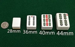 usamahjongtable USA MJ Table 40mm Folding Automatic Mahjong Table with Wheels Drawers Green