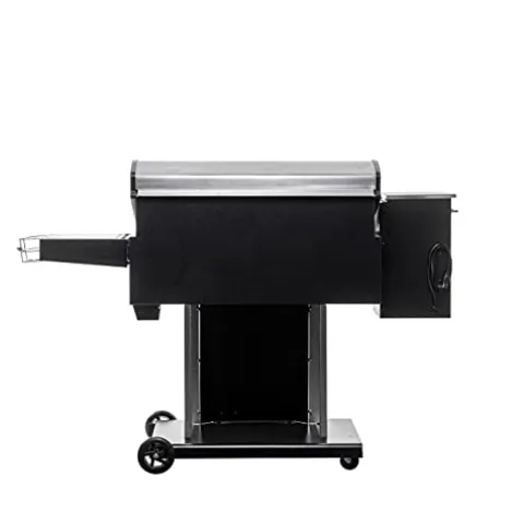 USSC Grills USG890SS Stainless Steel Wood Pellet Grill and Smoker Black