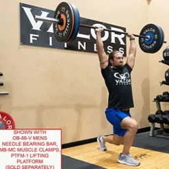 Valor Fitness BPP-270B Bumper Plate 270 lb Set