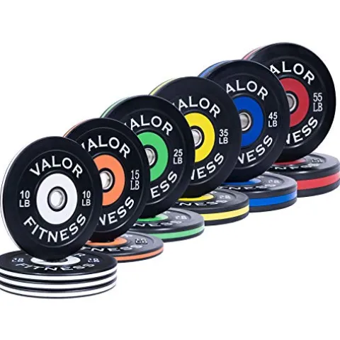 Valor Fitness BPP-390B Bumper Plate 390 lb Set
