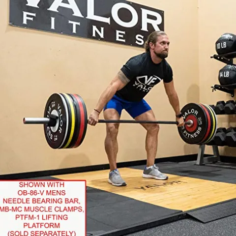 Valor Fitness BPP-390B Bumper Plate 390 lb Set