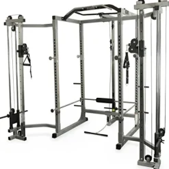 Valor Fitness Cable Crossover & Lat Pull Power Rack Bundle – BD-11BCCL Power Rack w/ Cable Crossover & Lat Pull
