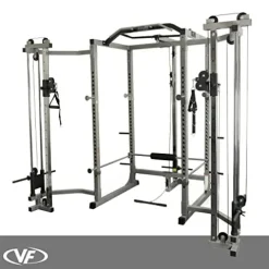 Valor Fitness Cable Crossover & Lat Pull Power Rack Bundle – BD-11BCCL Power Rack w/ Cable Crossover & Lat Pull