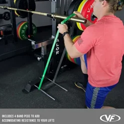 Valor Fitness Competition Bench Press Rack with Safety Spotter Bars Black