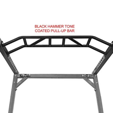 Valor Fitness Heavy Duty Power Cage with Multi-Grip Chin-Up Bar BD-41