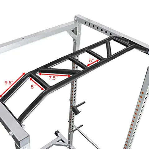 Valor Fitness Heavy Duty Power Cage with Multi-Grip Chin-Up Bar BD-41