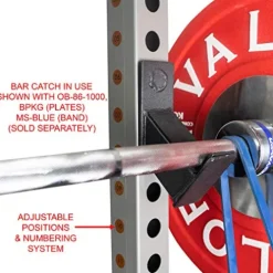 Valor Fitness Heavy Duty Power Cage with Multi-Grip Chin-Up Bar BD-41