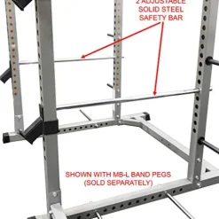 Valor Fitness Heavy Duty Power Cage with Multi-Grip Chin-Up Bar BD-41