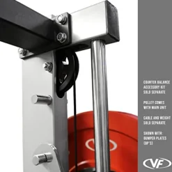 Valor Fitness Smith Machine Home Gym Equipment Metallic Grey