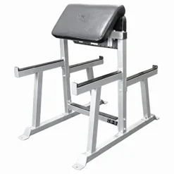 Valor Fitness Standing Preacher Curl Bench Station for Bicep Arm Curling – CB-5 Standing Preacher Curl Station