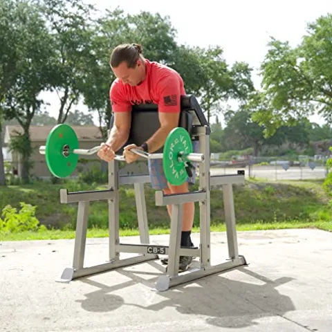 Valor Fitness Standing Preacher Curl Bench Station for Bicep Arm Curling – CB-5 Standing Preacher Curl Station