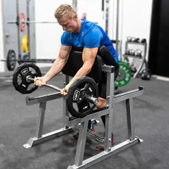 Valor Fitness Standing Preacher Curl Bench Station for Bicep Arm Curling – CB-5 Standing Preacher Curl Station