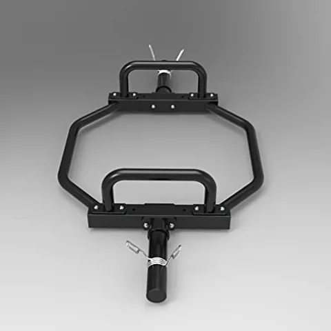 VEITEOX FTY Hex Trap Barbell Bar – High Hexagon Deadlift & Squat Bar