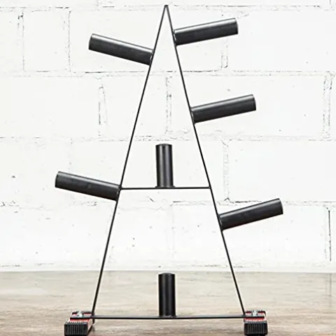 VEITEOX FTY Olympic Weight Plate Tree Rack for 2 Inch Barbell Weights