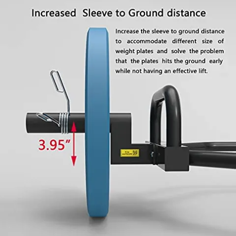 VEITEOX FTY Trap Barbell Bar Hex Deadlift Weight Bar