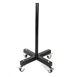 VEITEOX FTY Vertical Weight Plate Rack with Wheels, Olympic 2 Inch Weights Stand
