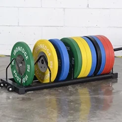 VEITEOX FTY Weight Plate Storage Rack with Handle and Wheels