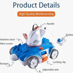 VEraiz Cordless Robotic Pool Cleaner Automatic Vacuum