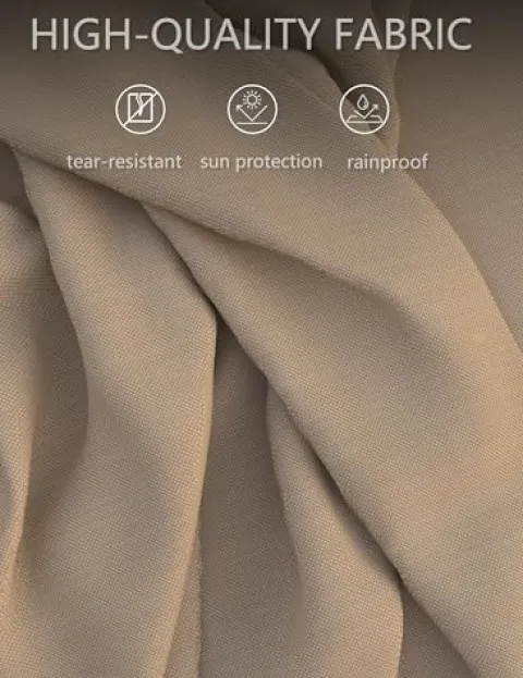 VerisShade 12 Ft x 20 Ft Cedar Pergola with Canopy Reddish-Brown