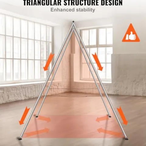 VEVOR Aerial Yoga Frame Chrome